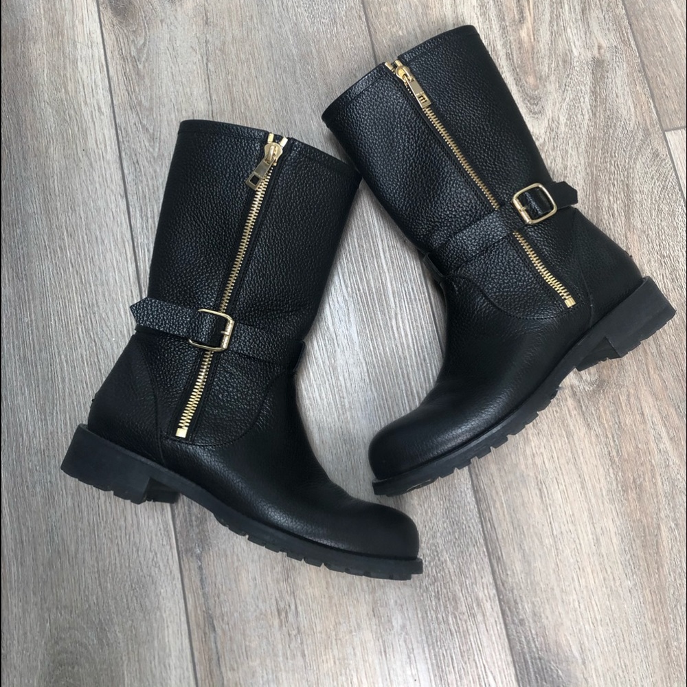Jimmy Choo combat boots